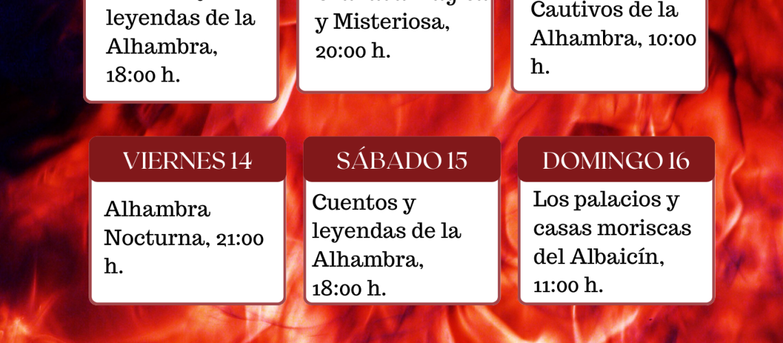 Calendario de visitas de Febrero 2025