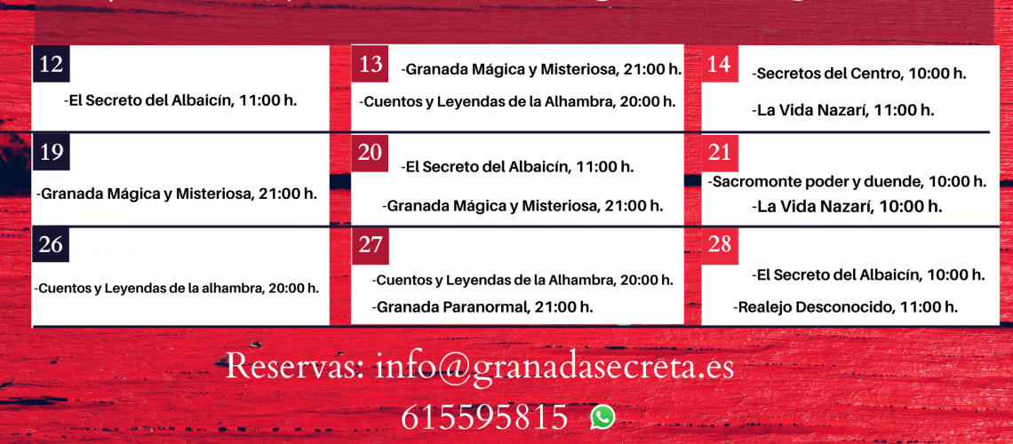 Noviembre-Granada-Secreta